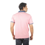 Eltoro Men's plain polo T-shirts orange fade