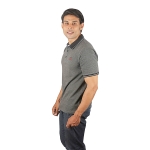 Eltoro Men's Plain Polo T-shirts dark ash