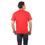 Eltoro Men's Round Neck T-shirts light Red