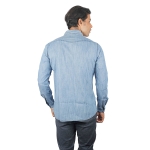 Eltoro Men's Shirts Full Hand light blue