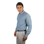 Eltoro Men's Shirts Full Hand thick blue