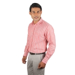 Eltoro Men's Shirts Full Hand Rose with stripes