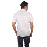 Eltoro Men's Shirts Half Hand milky white