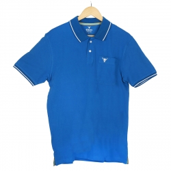 ELTORO Men's Plain POLO T-Shirt(blue Colour)