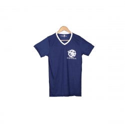 Men's V neck T-Shirt( navy blue colour) 