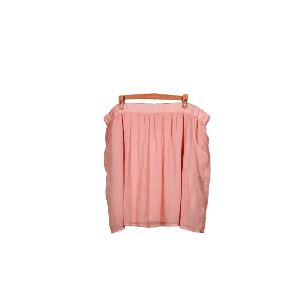 Ladies short skrit pink colour