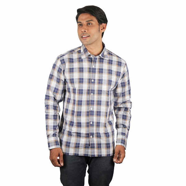 Eltoro Men's Shirts Full Hand blue with boxes