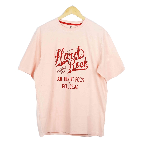 ELTORO Men's Round neck T-Shirt( pink colour) 