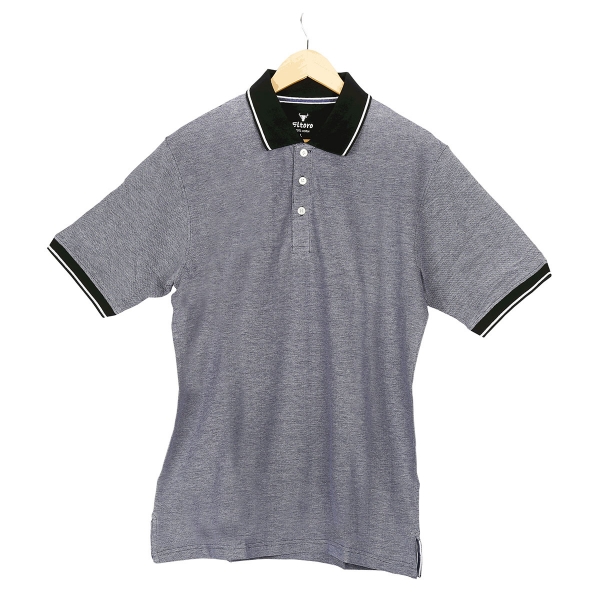 ELTORO Men's Plain POLO T-Shirt(Ash Colour)